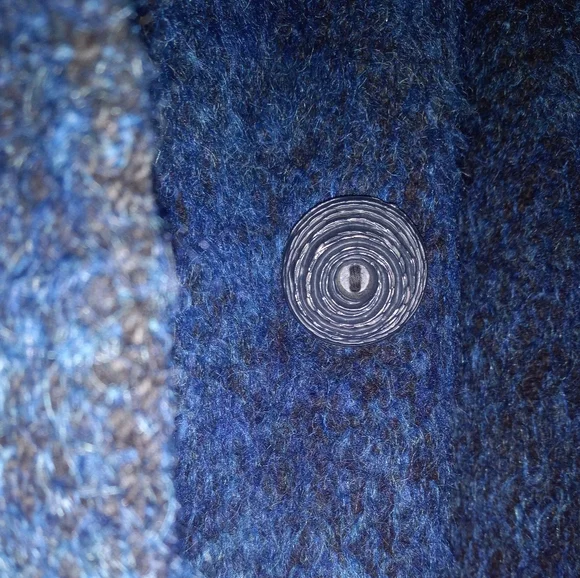 Vintage Blue Winter Jacket XL - Picture 4 of 6